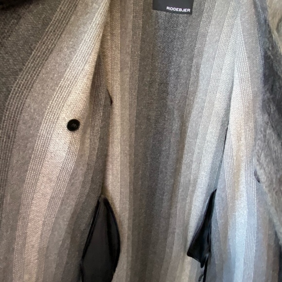 ❤️❤️RODEBJER wool- mohair Trench Coat❤️❤️ - Picture 6 of 13